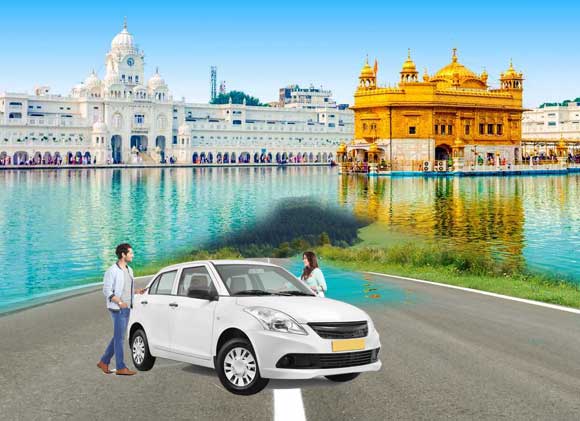 Gurgaon to Amritsar taxi